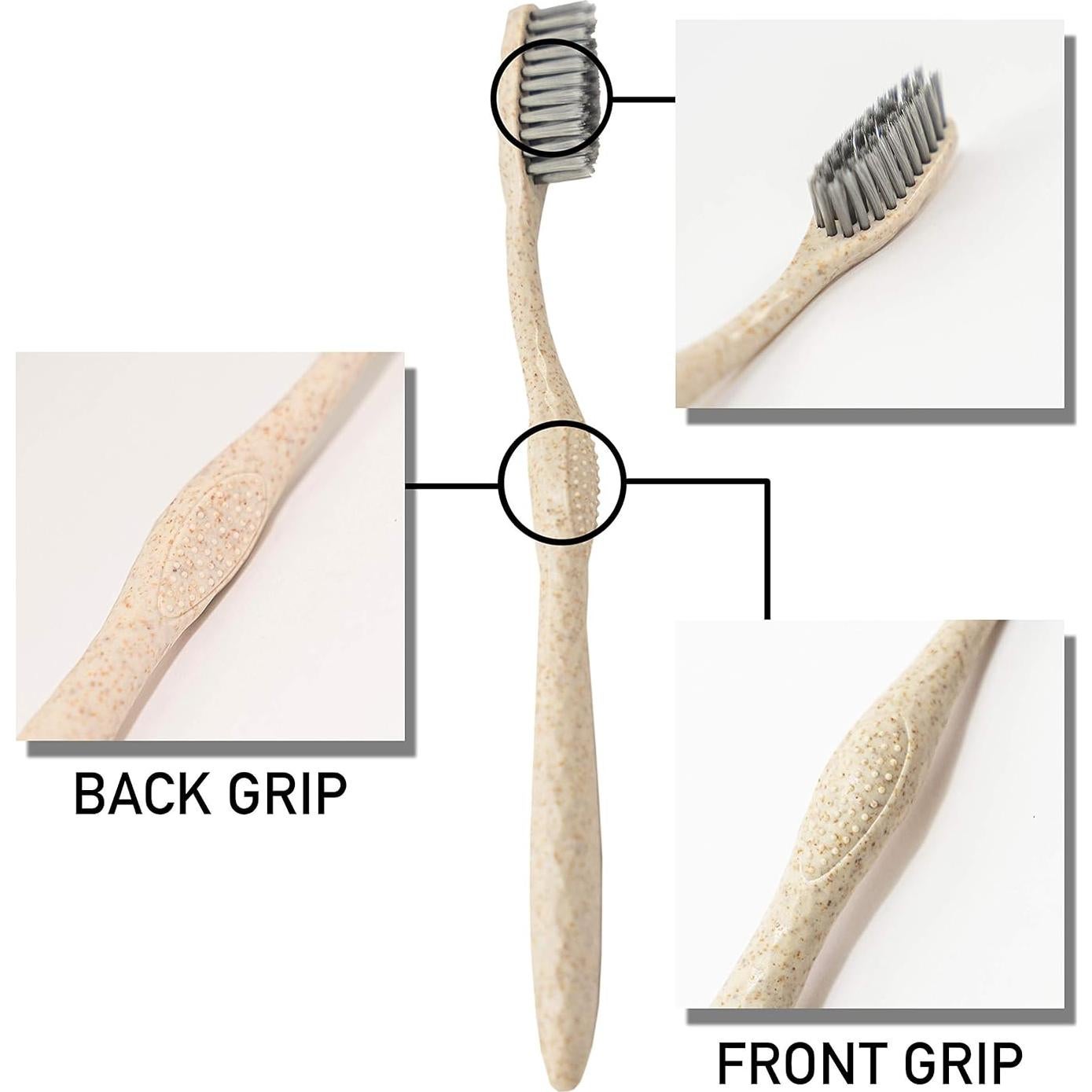 Cepillos de Dientes Biodegradables Bleeker and Rowe - 3 Unidades
