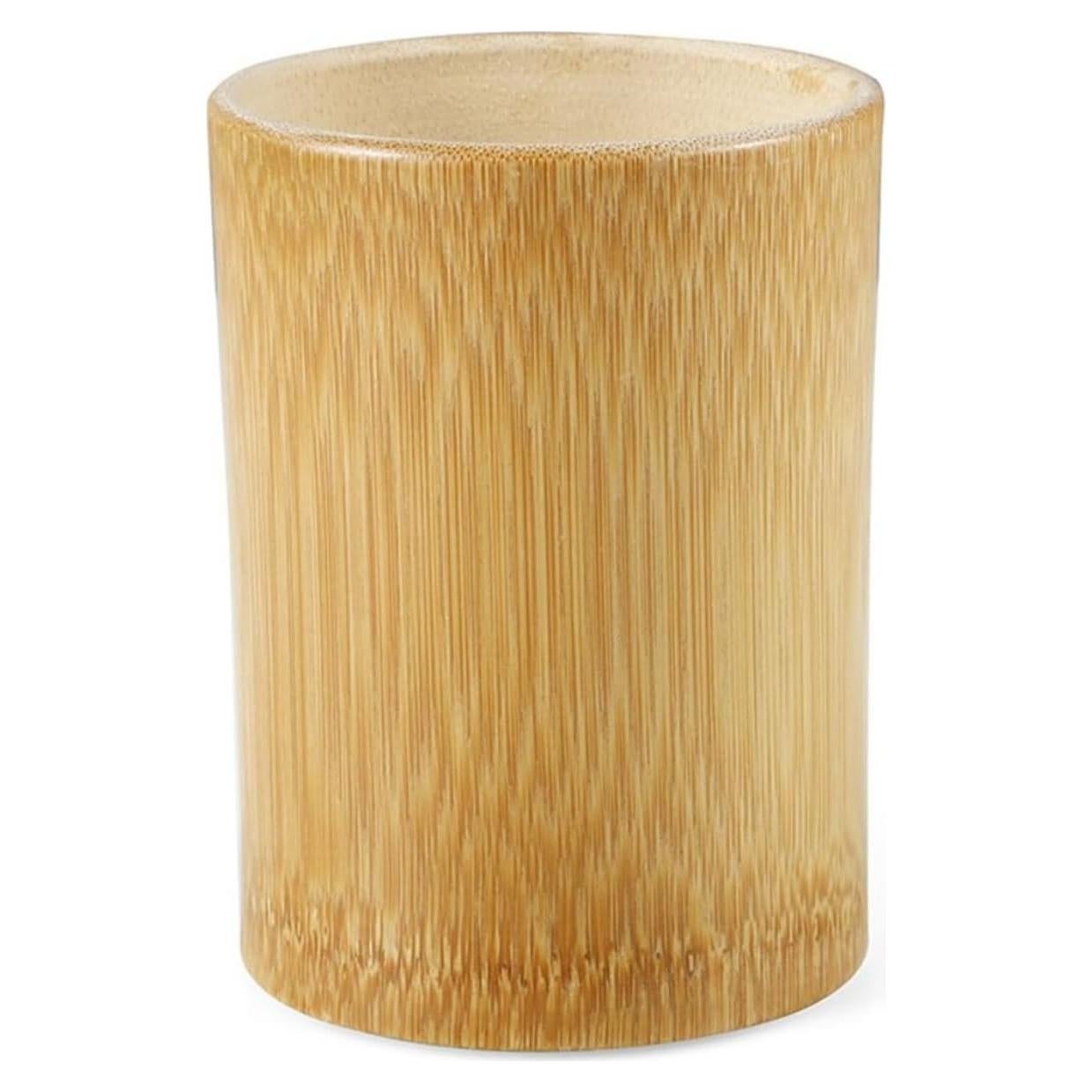 Soporte de Cepillos de Dientes de Bambú Hobbyme Natural
