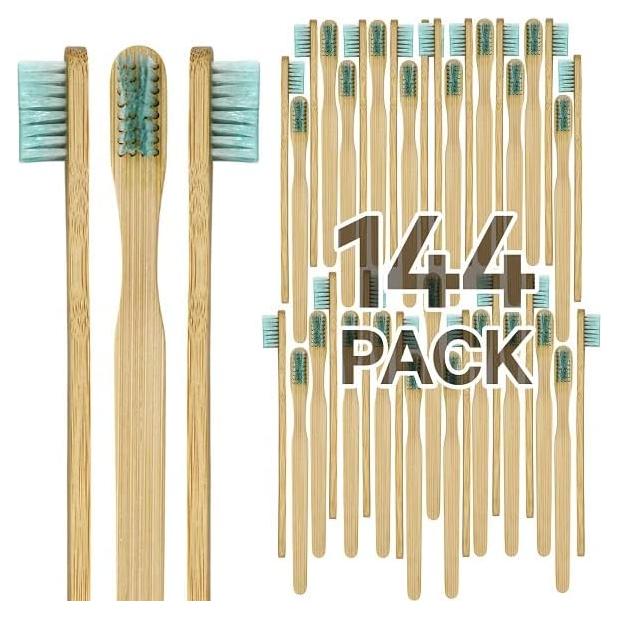 Cepillo de Dientes Desechable Bottles N Bags 144 Unidades Menta