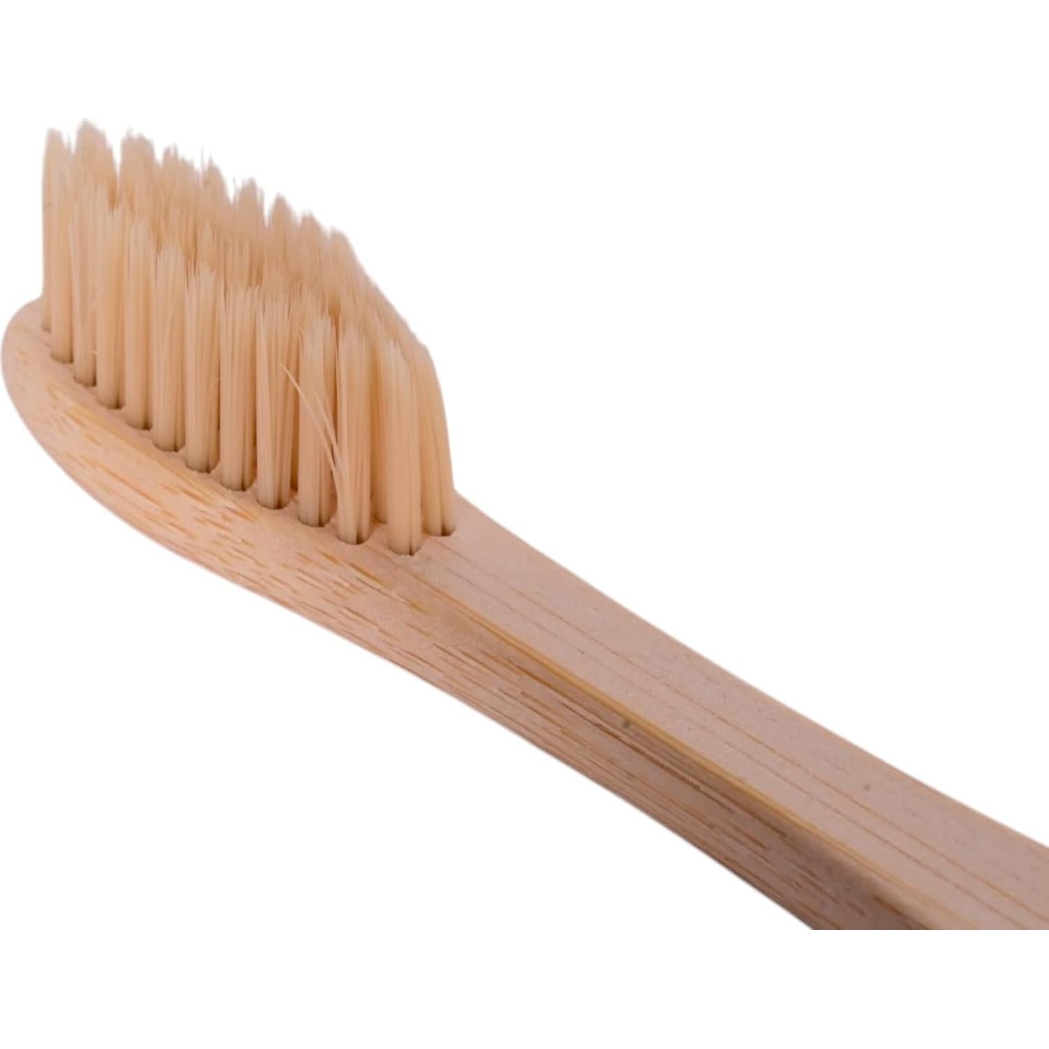 Cepillos de Dientes de Bambú Bambookari - Paquete de 4 Cerdas Suaves