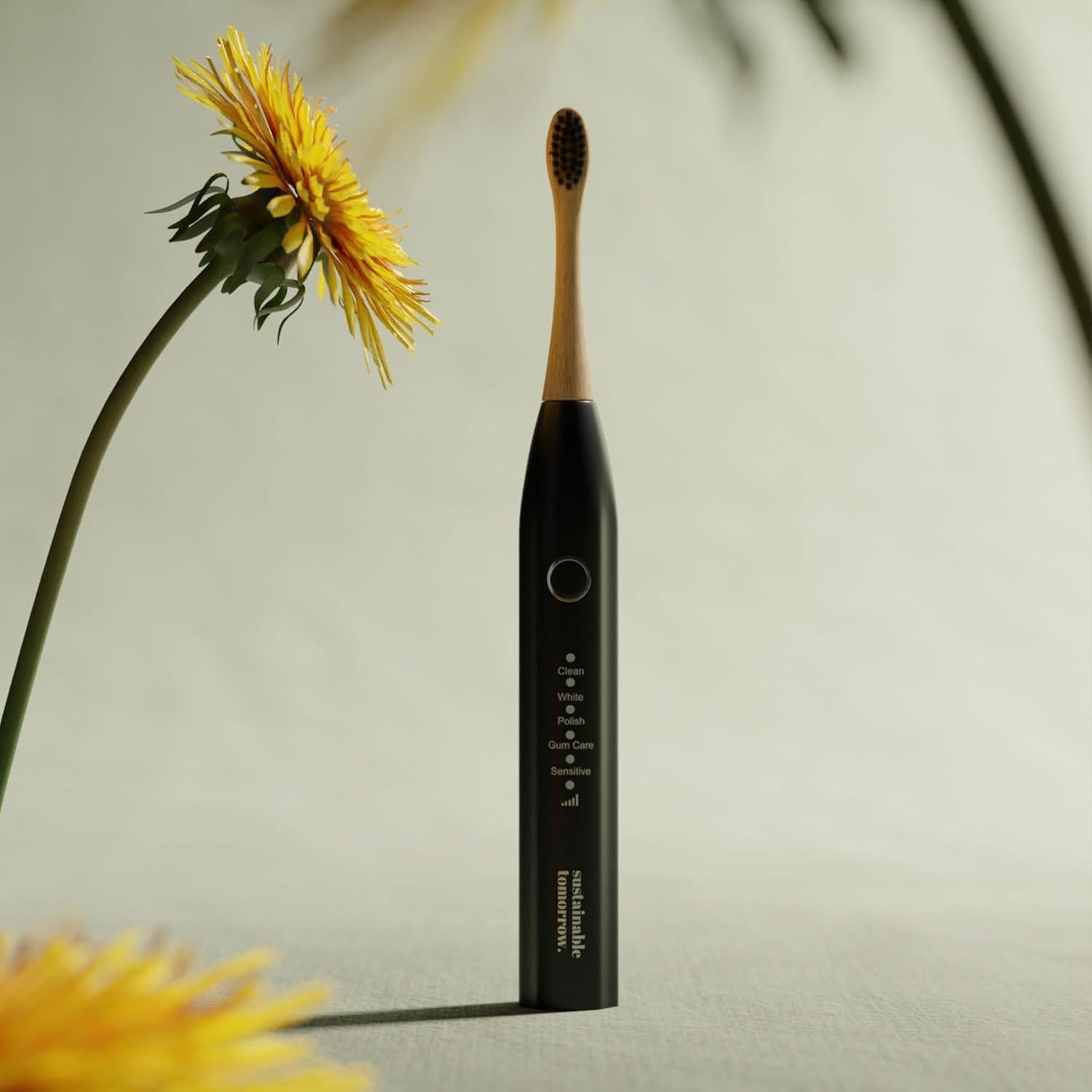 Cepillo de Dientes Eléctrico Zen Bamboo Inalámbrico Recargable