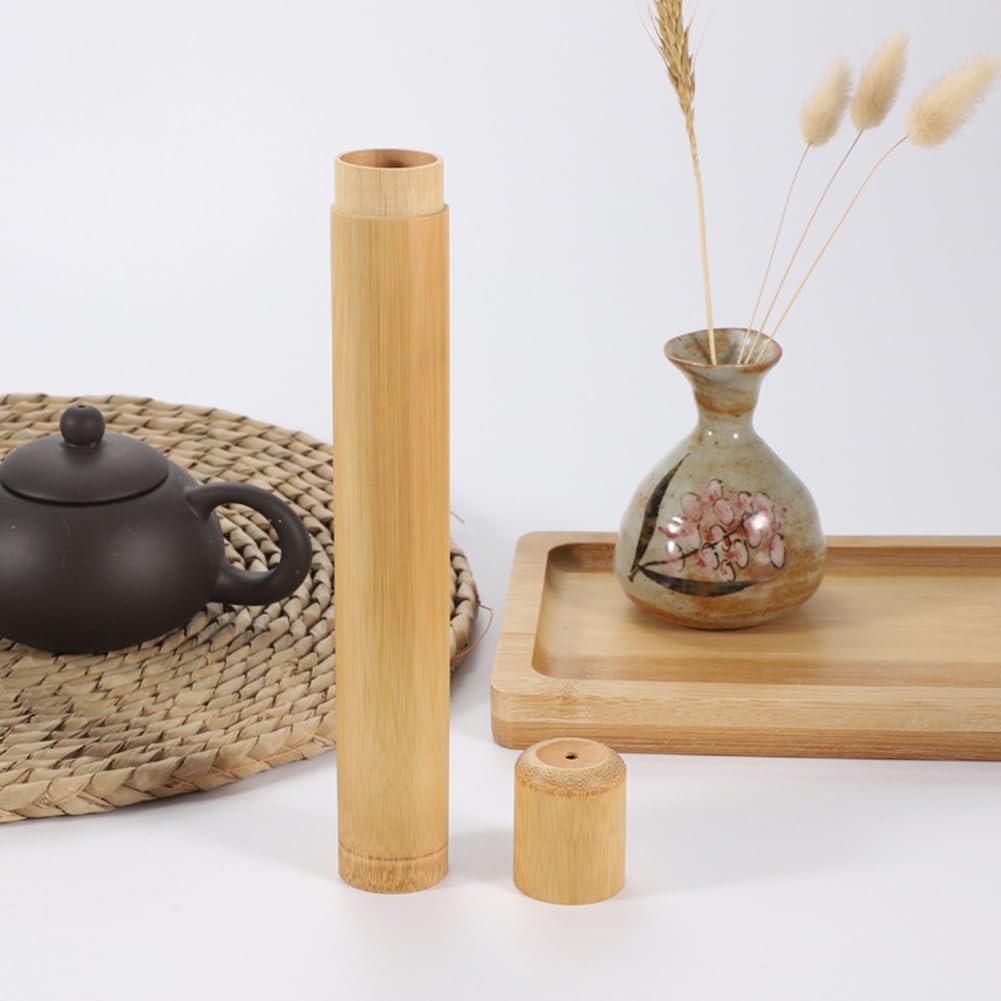 Estuche de Cepillo de Dientes de Bambú VASANA 2PCS 21cm