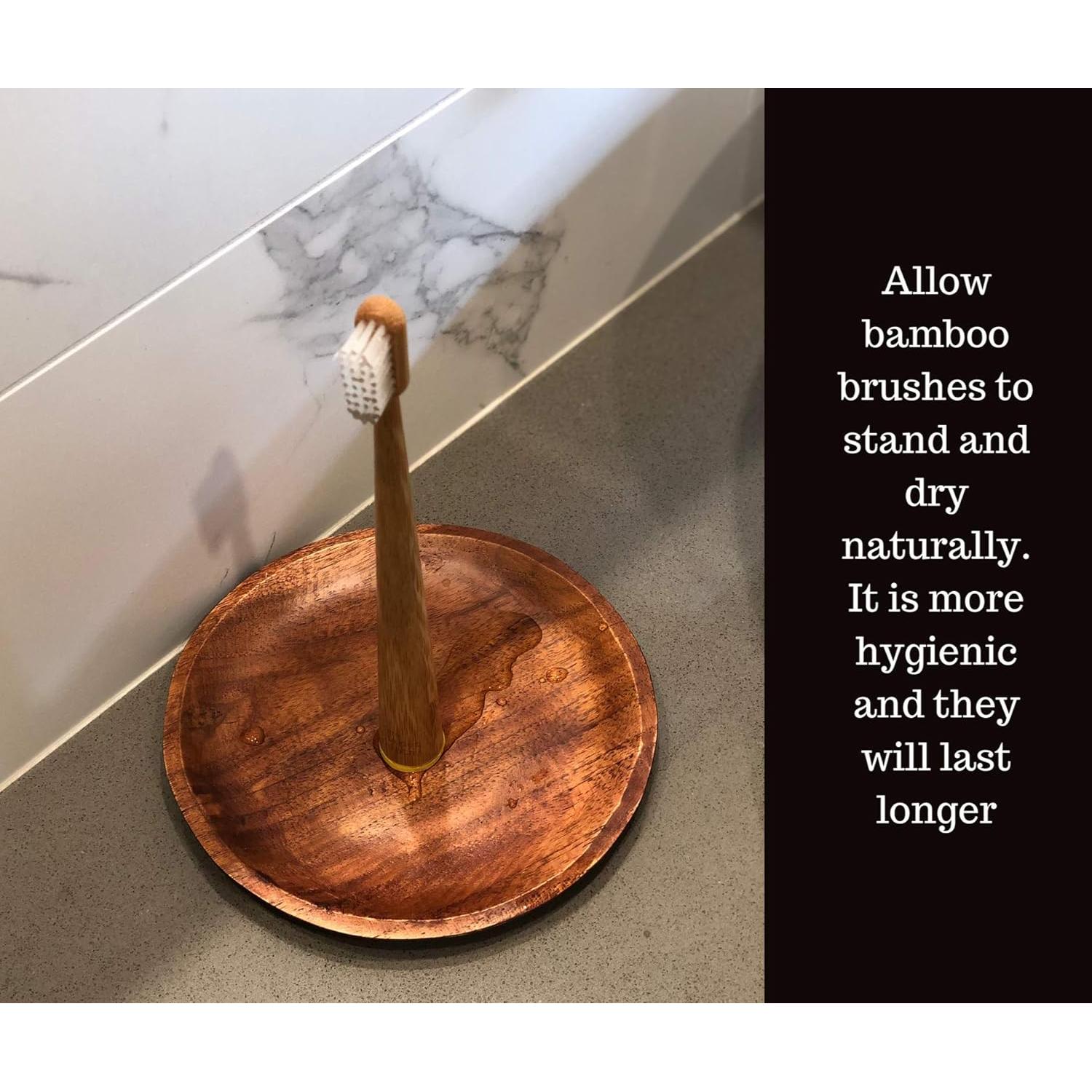 Cepillos de dientes biodegradables One Planet Dental - 4 unidades