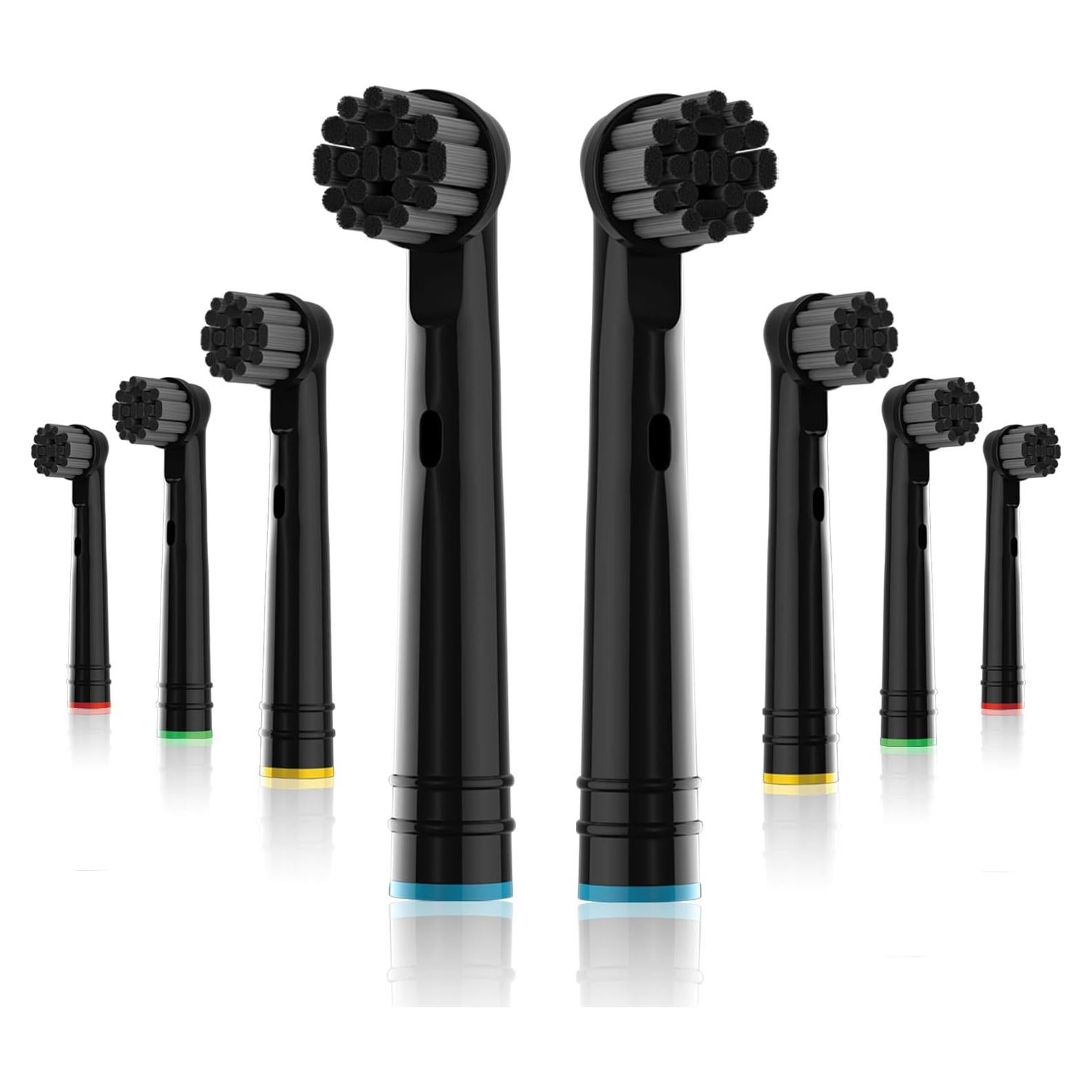 Cabezas de cepillo Oral-B WHUPPSI 8PCS Carbón Bambú