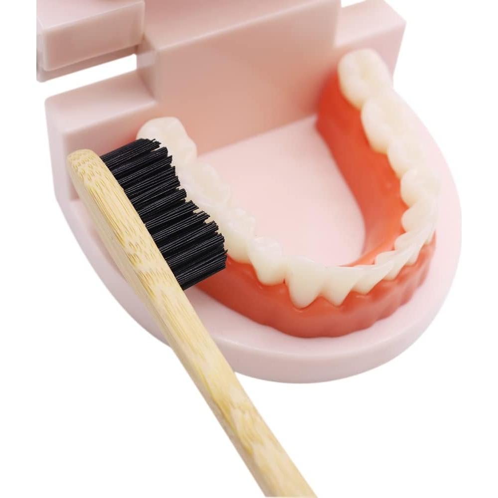 Cepillo de Dientes de Bambú N-amboo 8 Piezas Cerdas Firmes