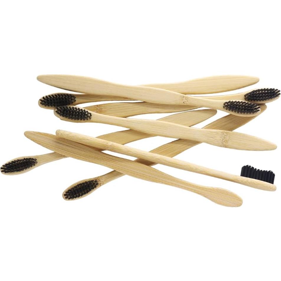 Cepillo de Dientes de Bambú N-amboo 8 Piezas Cerdas Firmes
