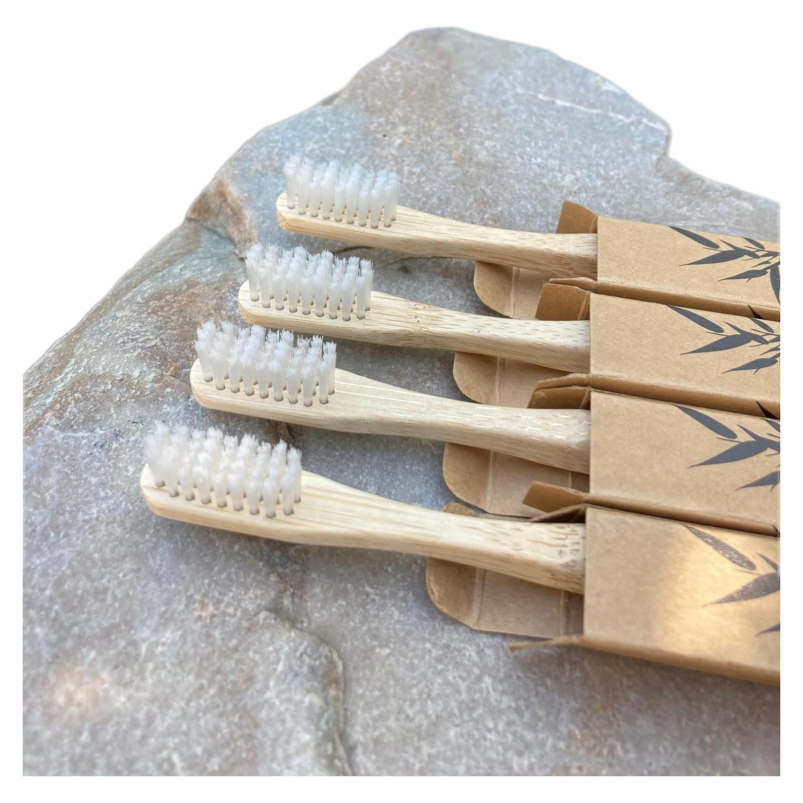 Cepillo de Dientes Natural 4-Pack Answers by Nature - Biodegradable