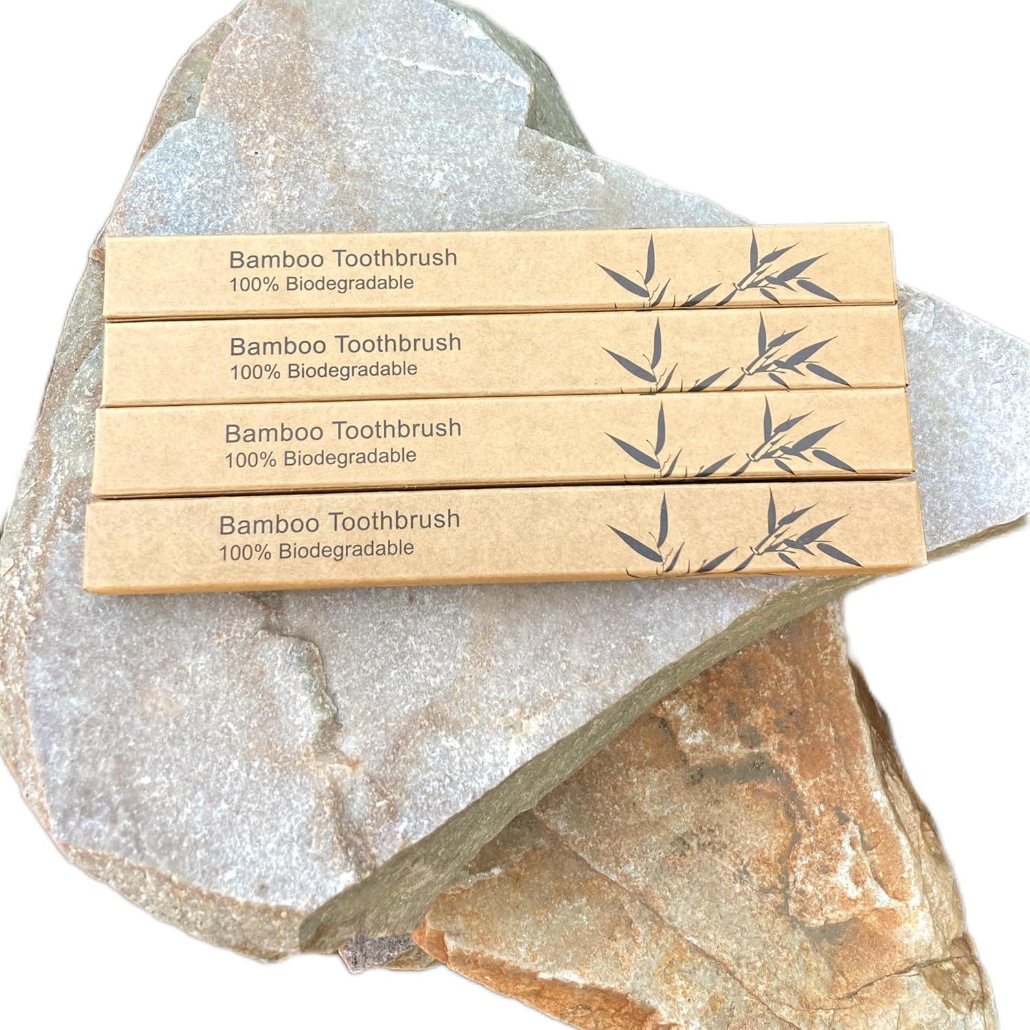 Cepillo de Dientes Natural 4-Pack Answers by Nature - Biodegradable