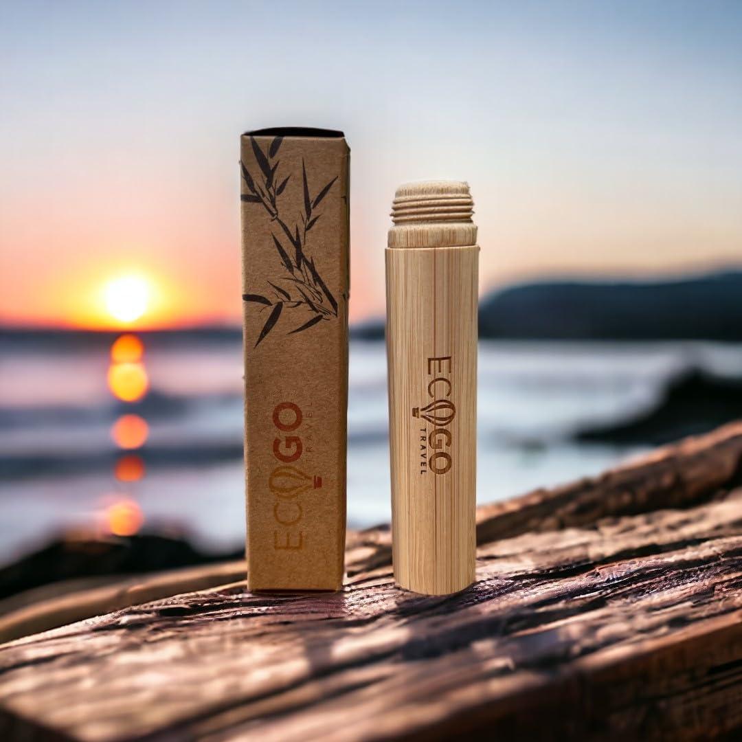 Cepillo de Dientes de Bambú EcoGoTravel Desmontable 12.7 cm