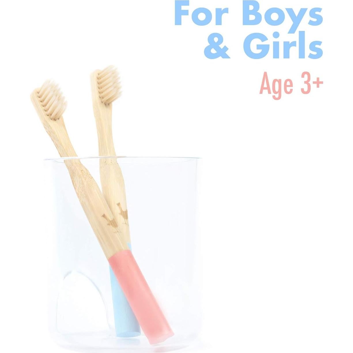 Cepillo de Dientes de Bambú para Niños Native Birds - Juego de 4