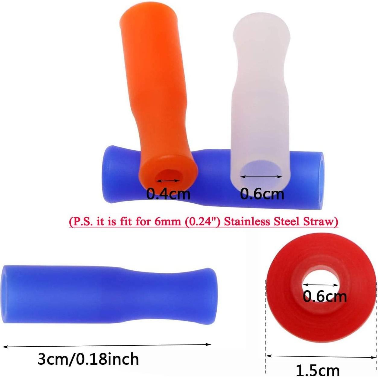 Juego de 24 Piezas Cubiertas de Silicona Mini Skater 8 Colores