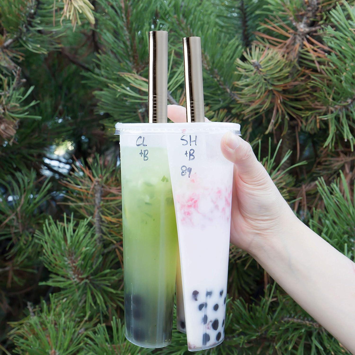 Pajitas Reutilizables de Acero Inoxidable Youngever - 12 Piezas