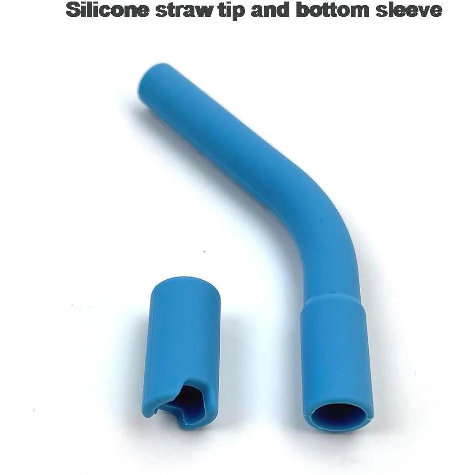 Consejos de Silicona Reutilizables Honfor para Pajitas 8mm - 20PCS