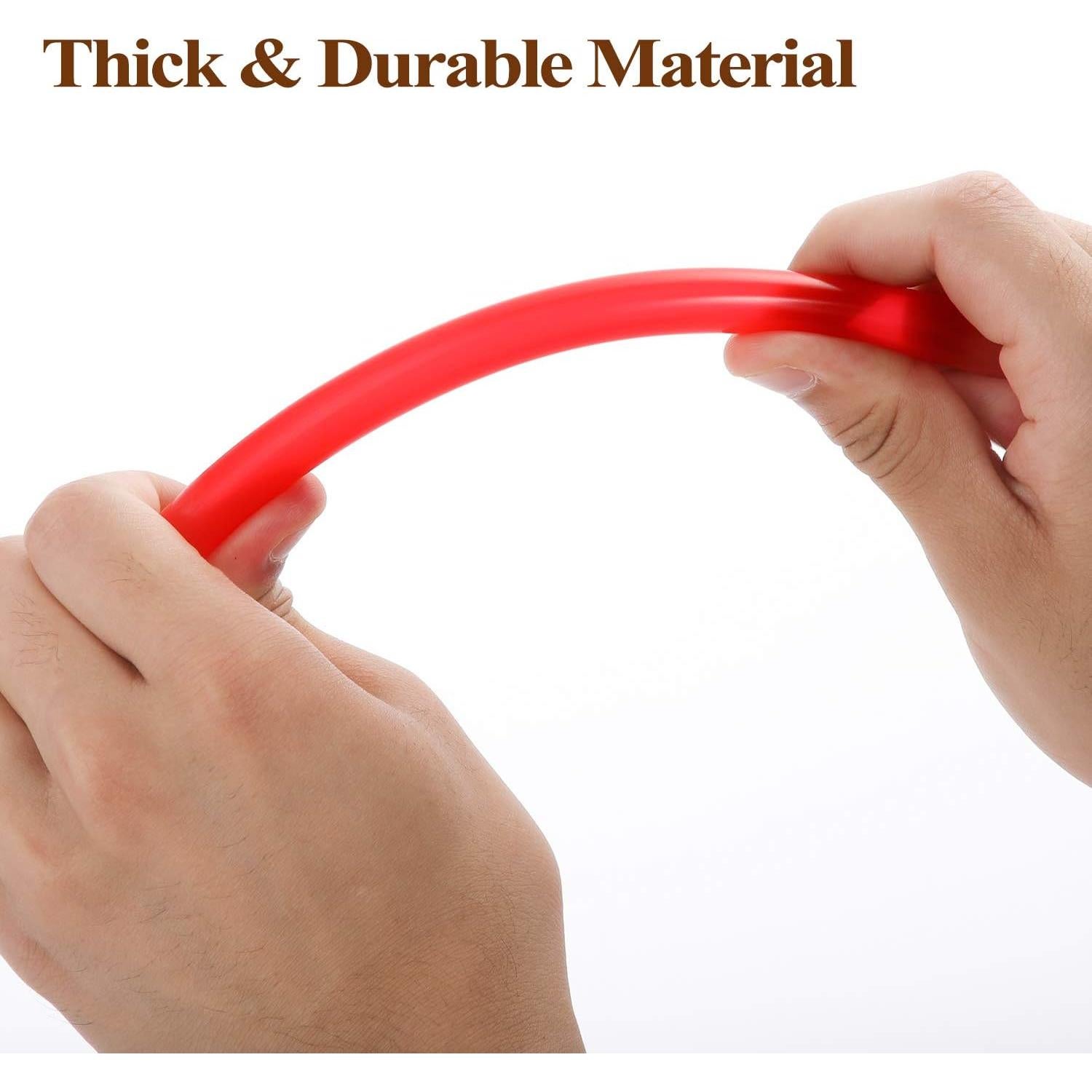 Pajitas Reutilizables Extra Anchas Hiware 26.67 cm - 8 Pcs Multicolor