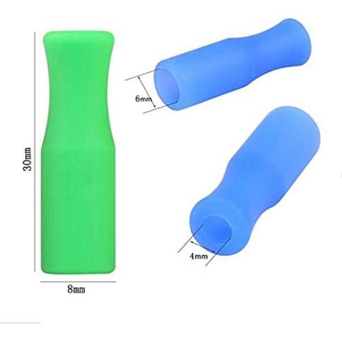 Consejos de Silicona Reutilizables Afoosoo - 100 Piezas Multicolores