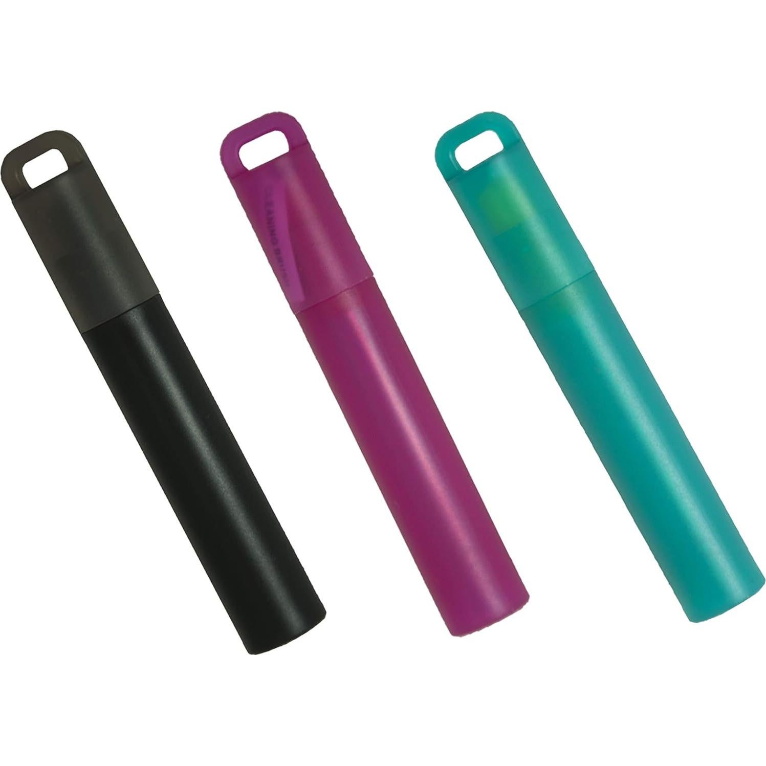 Popotes de Metal Reutilizables MANGKHUT 3 Pack Telescópicos