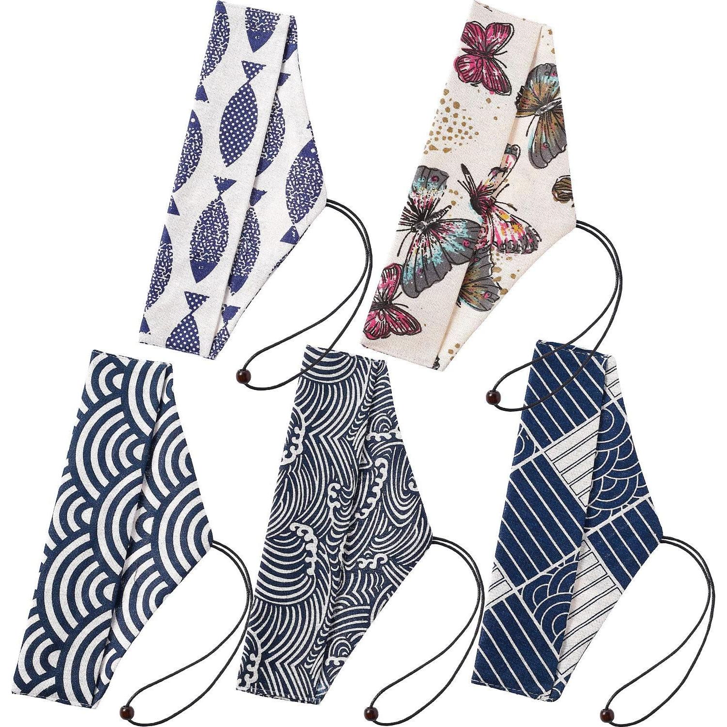 Estuche de transporte para pajitas Tatuo 5 piezas algodón