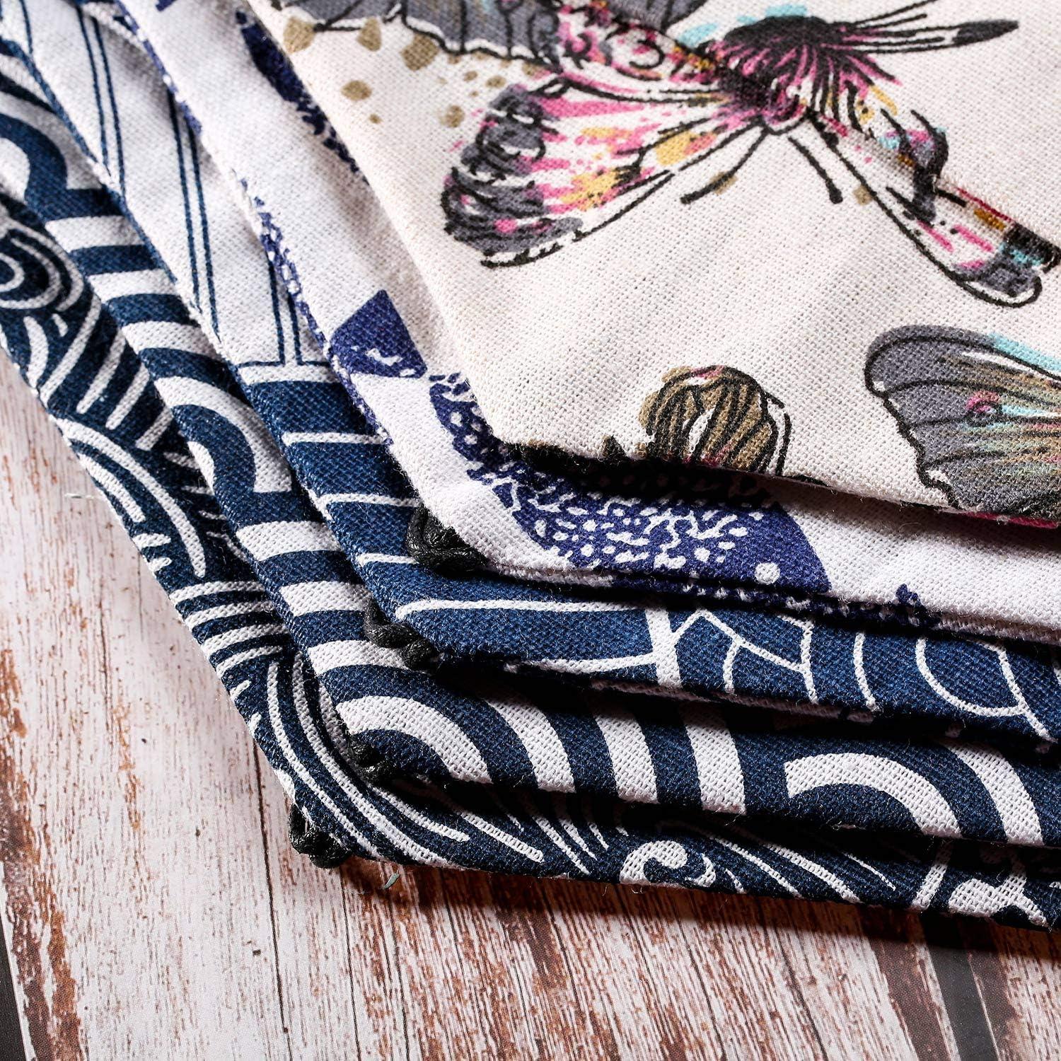 Estuche de transporte para pajitas Tatuo 5 piezas algodón