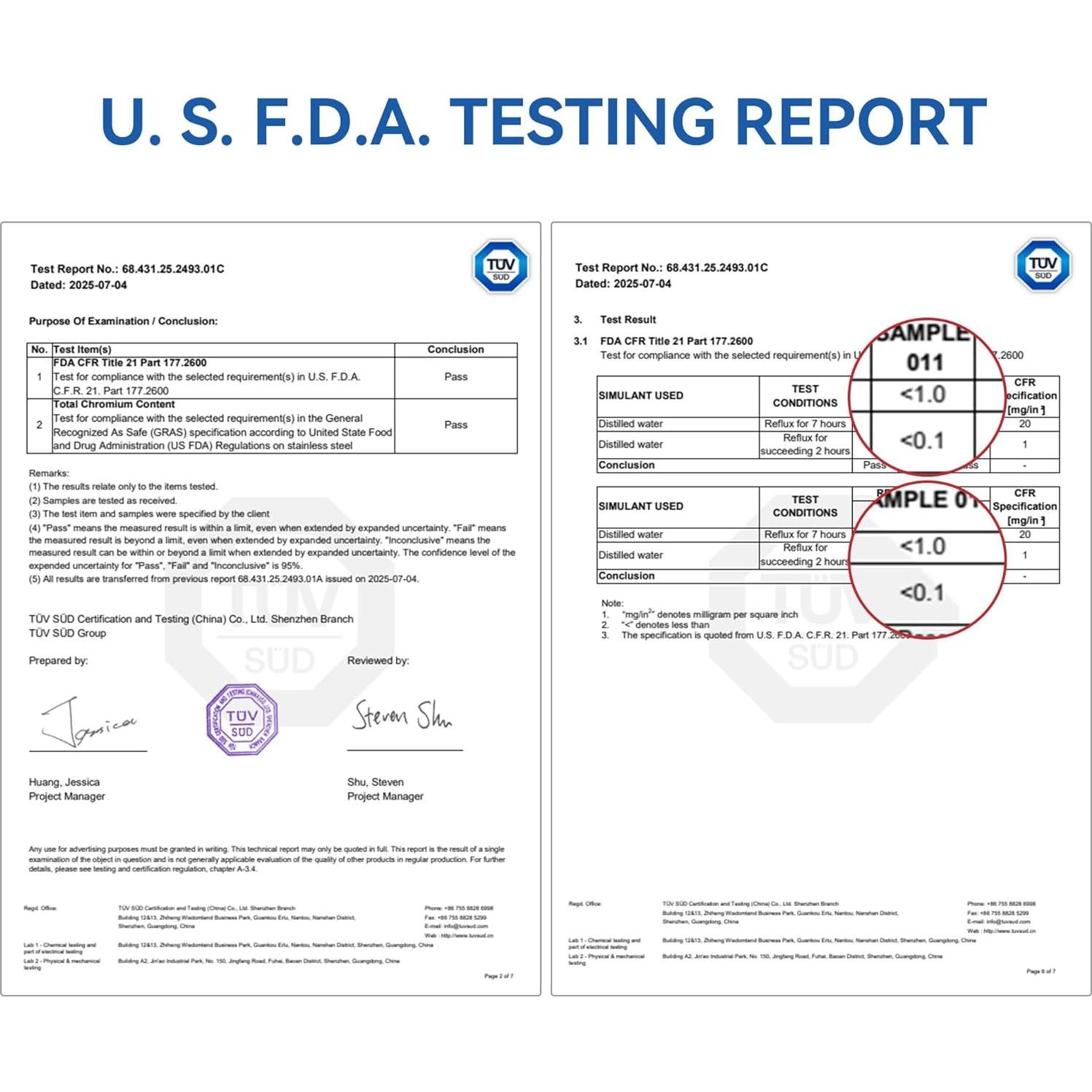 Popotes Metálicos Reutilizables Snowfall 31 cm y 24 cm con Silicona