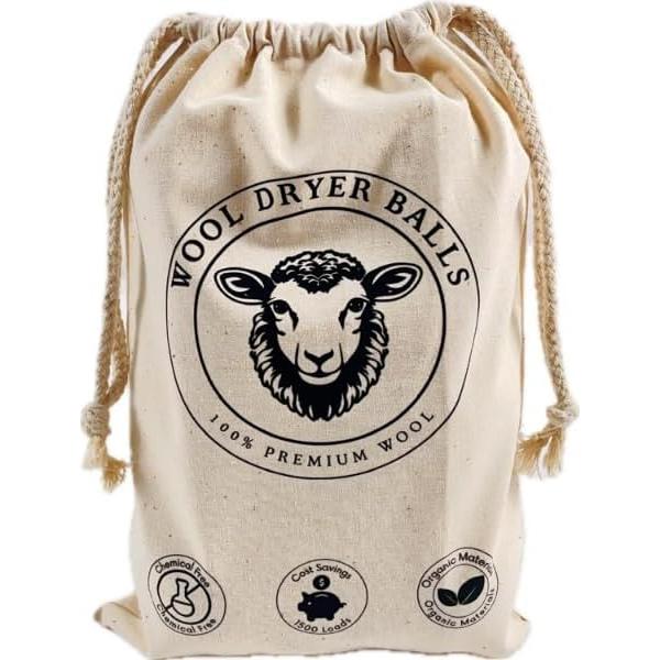 Bolas de Secadora de Lana FADA XL Reutilizables 6 Pzas Ecológicas