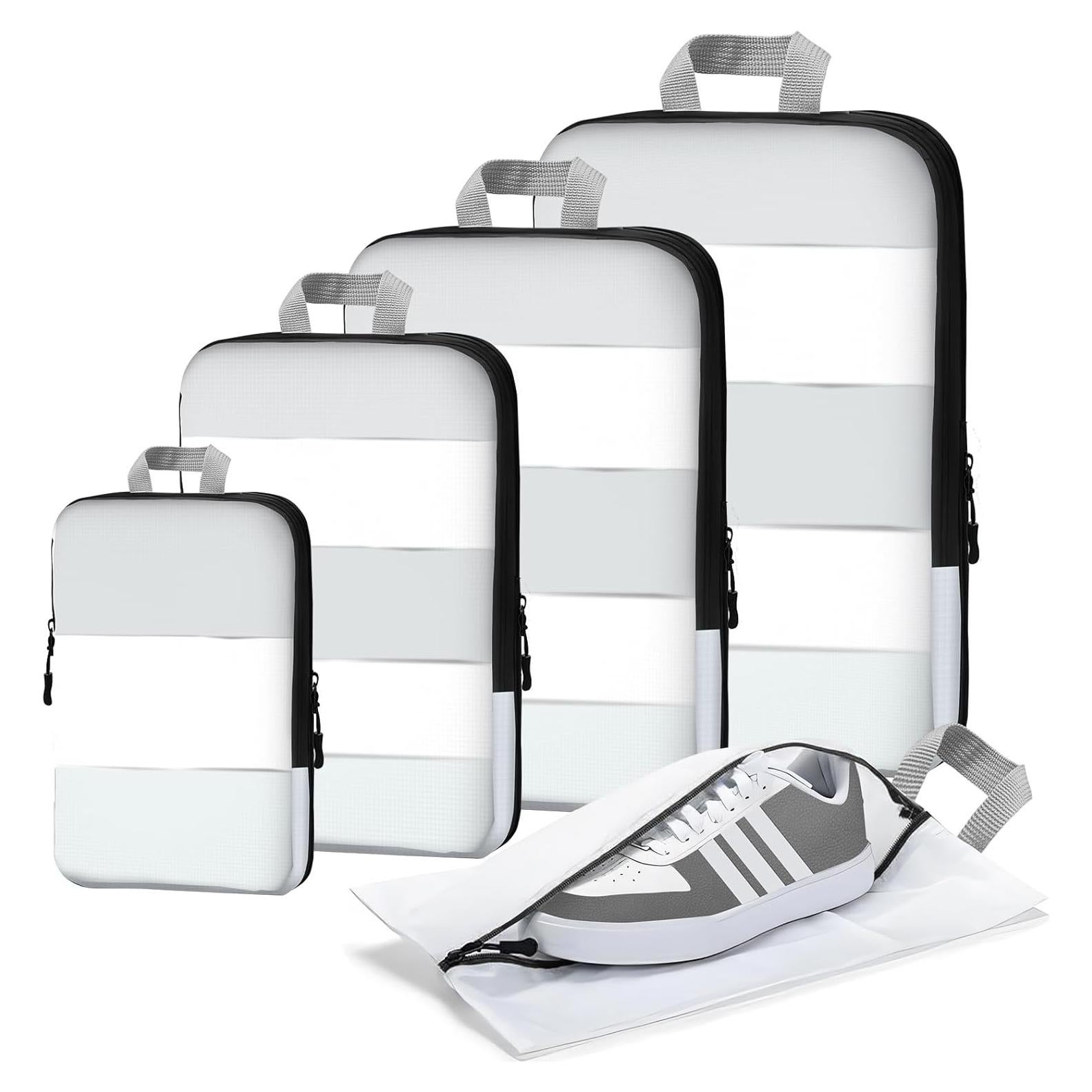 Cubos de Compresión para Viaje XBLGX - 5 Piezas, Organizador