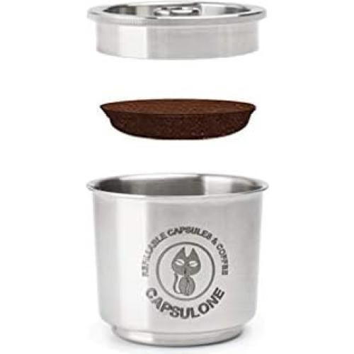 Cápsula de Café Reutilizable Capsulone para Illy - Acero Inoxidable