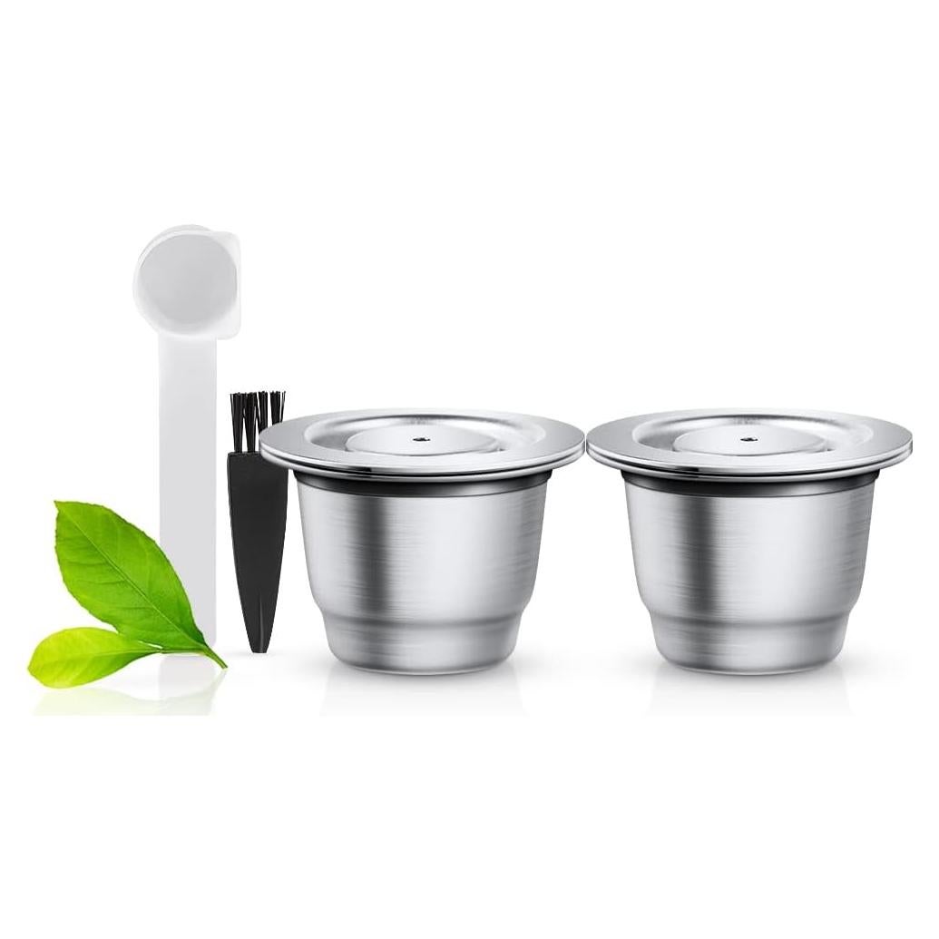 Juego de 2 cápsulas de café reutilizables i Cafilas 49.87g