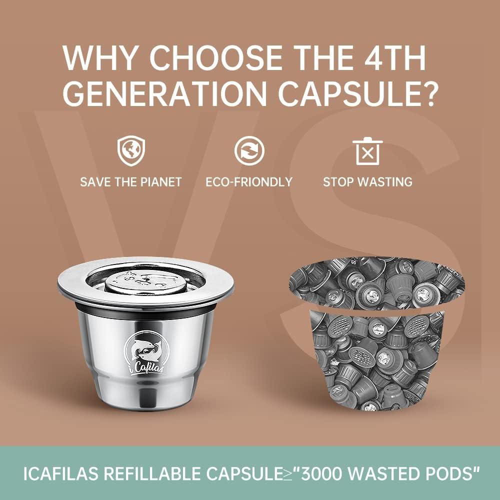 Juego de 2 cápsulas de café reutilizables i Cafilas 49.87g