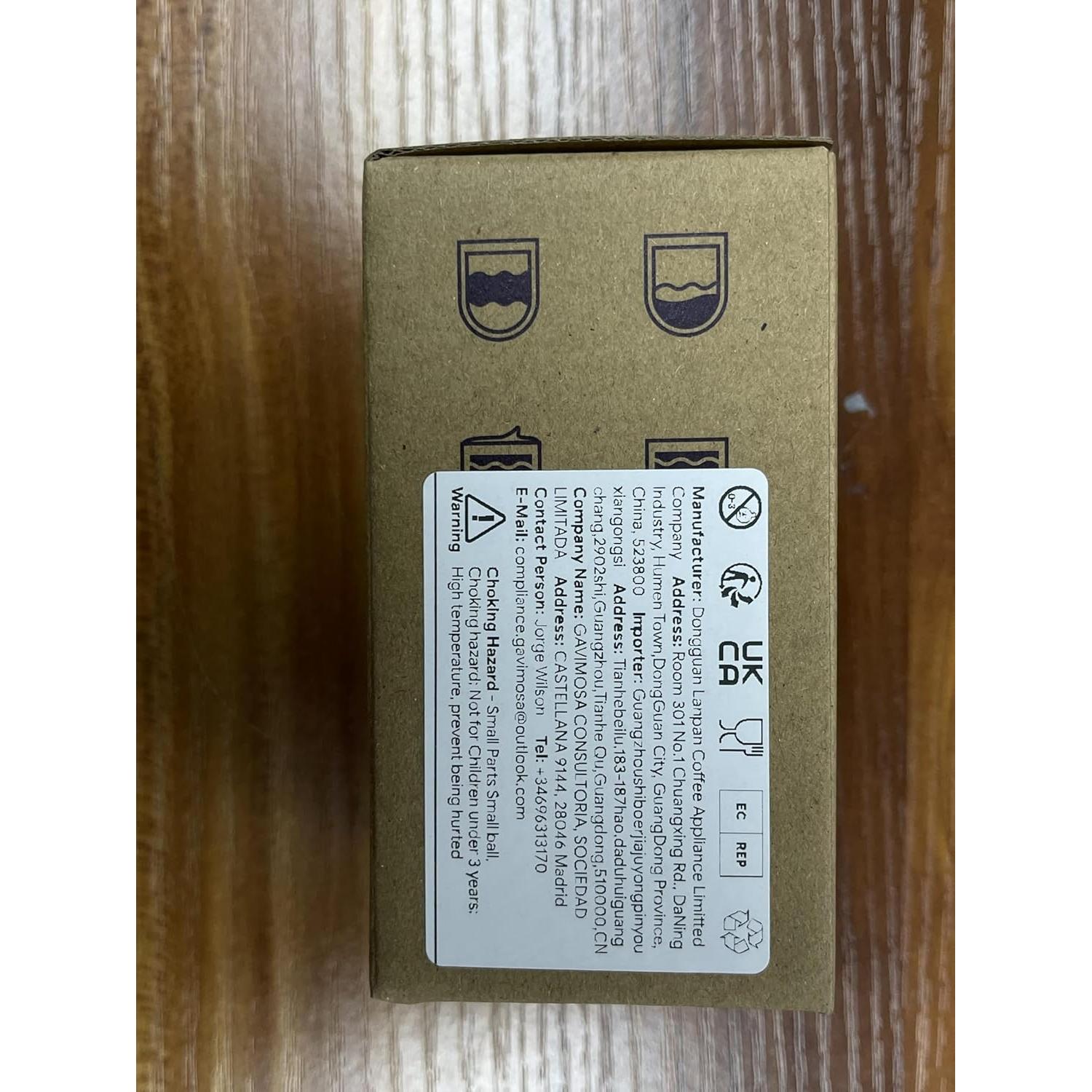 Juego de 2 cápsulas de café reutilizables i Cafilas 49.87g