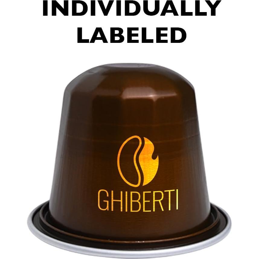 Cápsulas de Espresso Italiano Café Fresco Tostado 120 Unidades