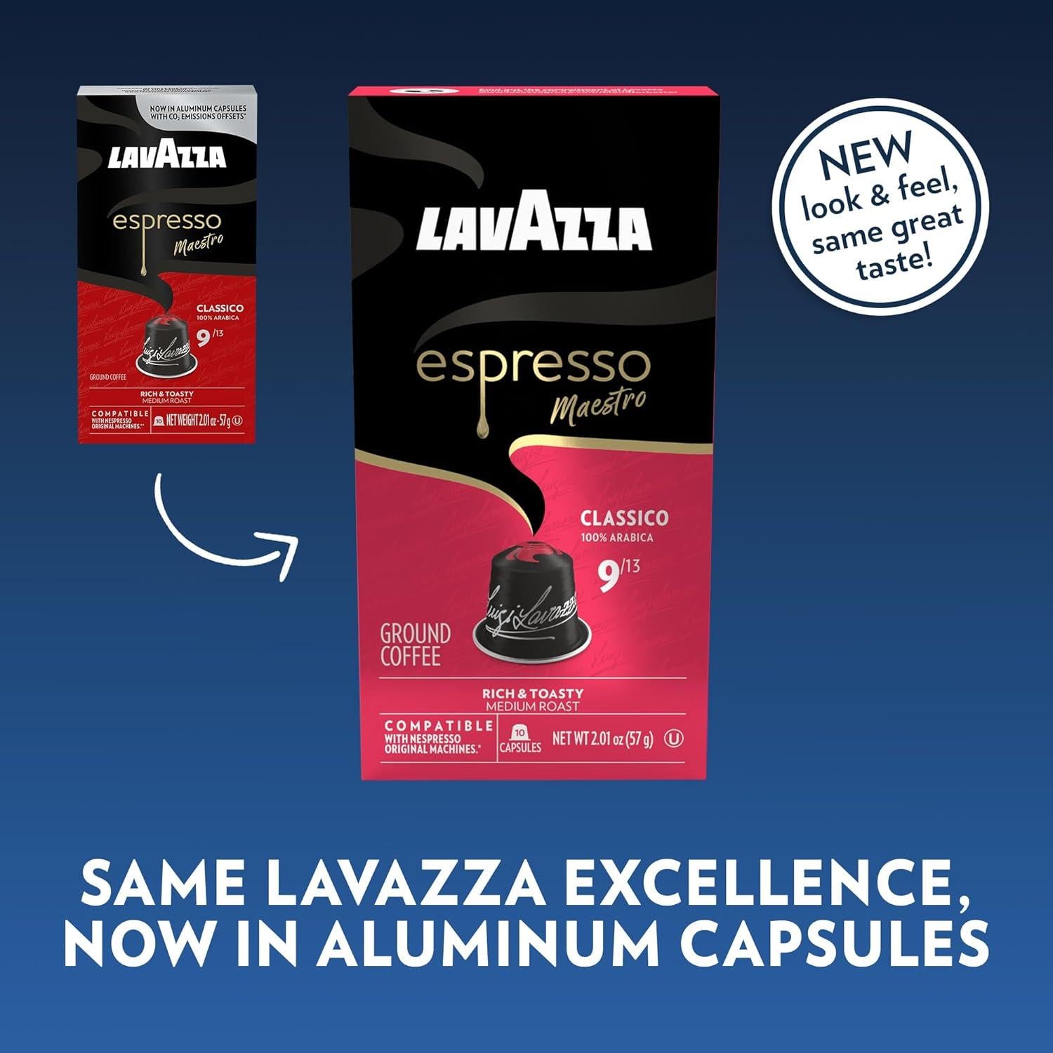 Cápsulas de Café Lavazza Armonico 100% Arábica 60 Unidades