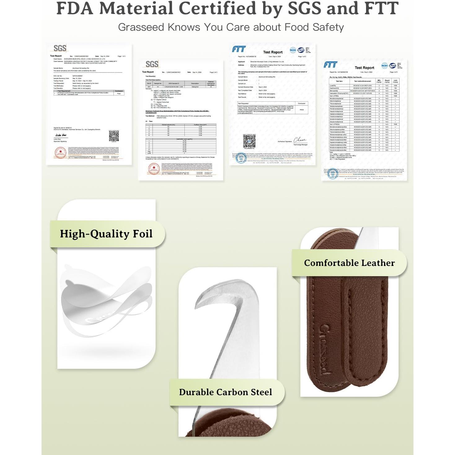 Kit de cápsulas reutilizables Grasseed Vertuo con 50 sellos