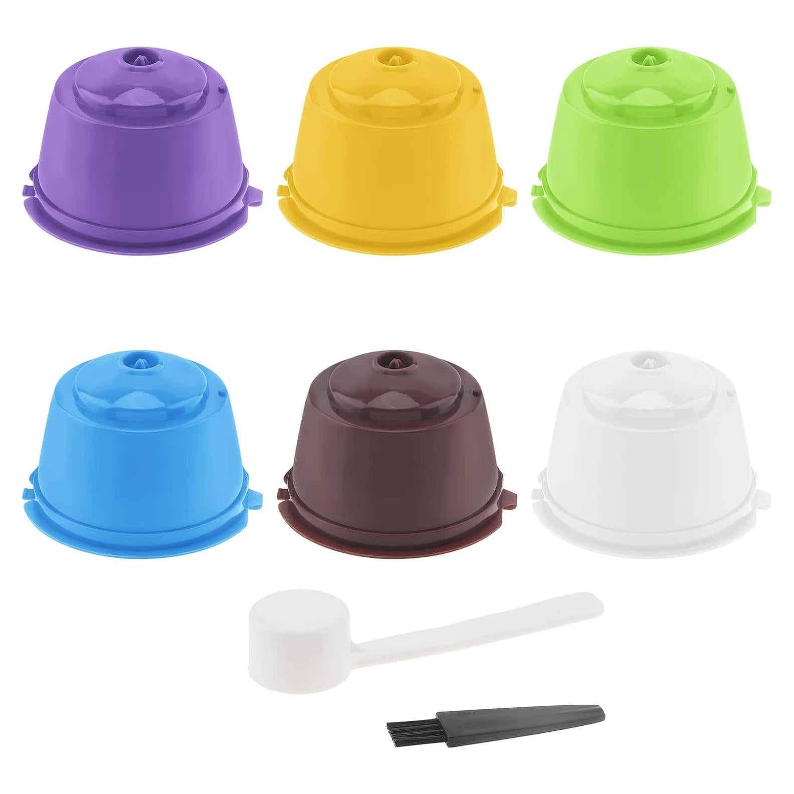 Cápsulas de café reutilizables TQEONKL, paquete de 6 unidades