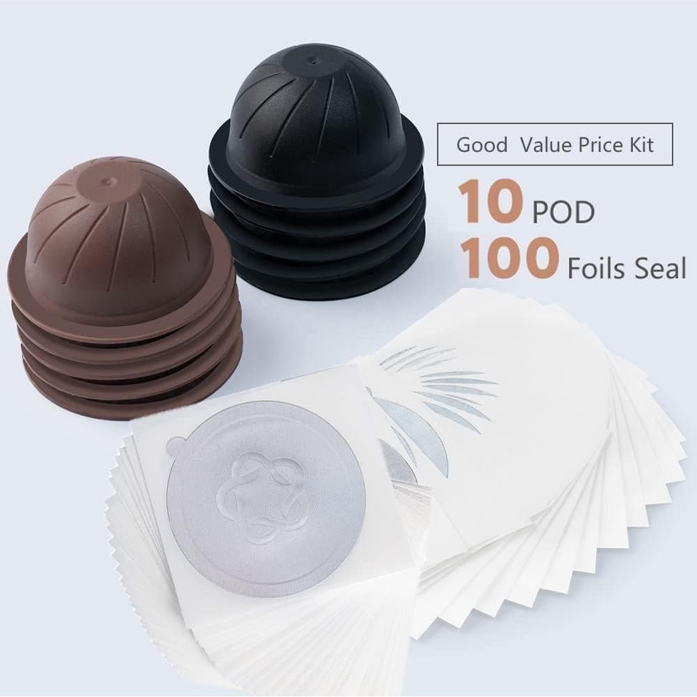 Cápsulas Reutilizables Nespresso Vertuo MG Coffee - 10 Piezas