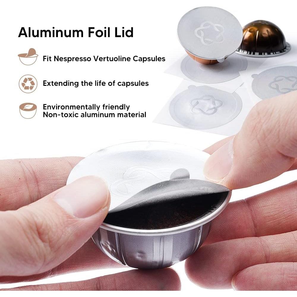 Cápsulas Reutilizables Nespresso Vertuo MG Coffee - 10 Piezas