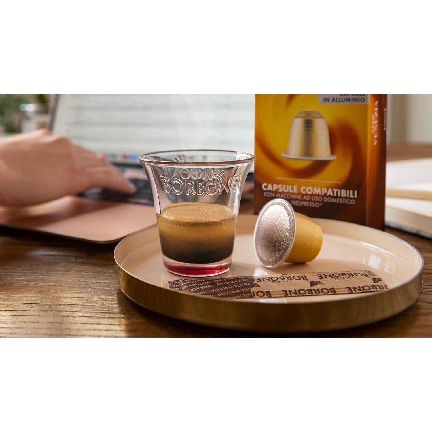 Cápsulas de Café Borbone Crema Superiore - 100 Unidades