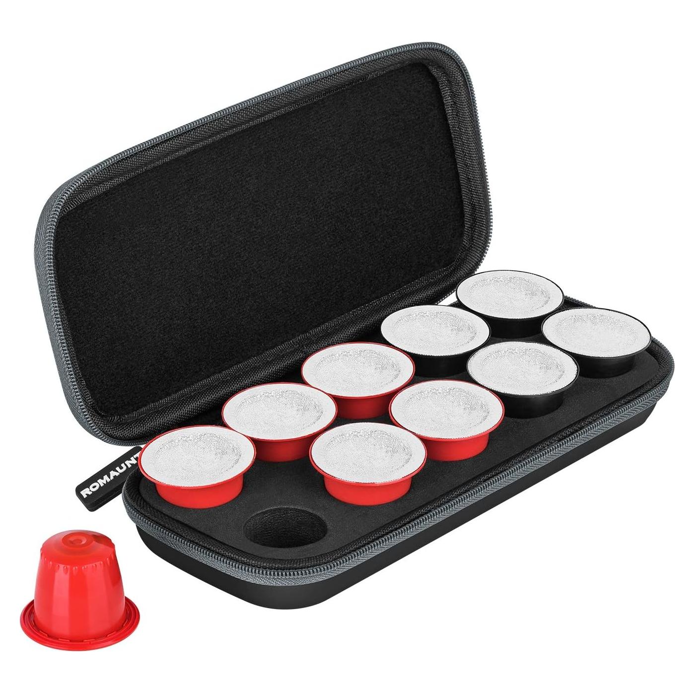 Funda de Transporte ROMAUNT para 10 Cápsulas Nespresso