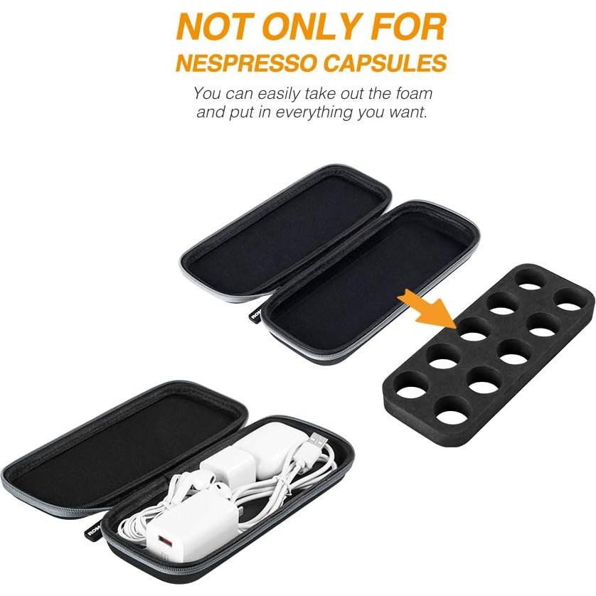 Funda de Transporte ROMAUNT para 10 Cápsulas Nespresso