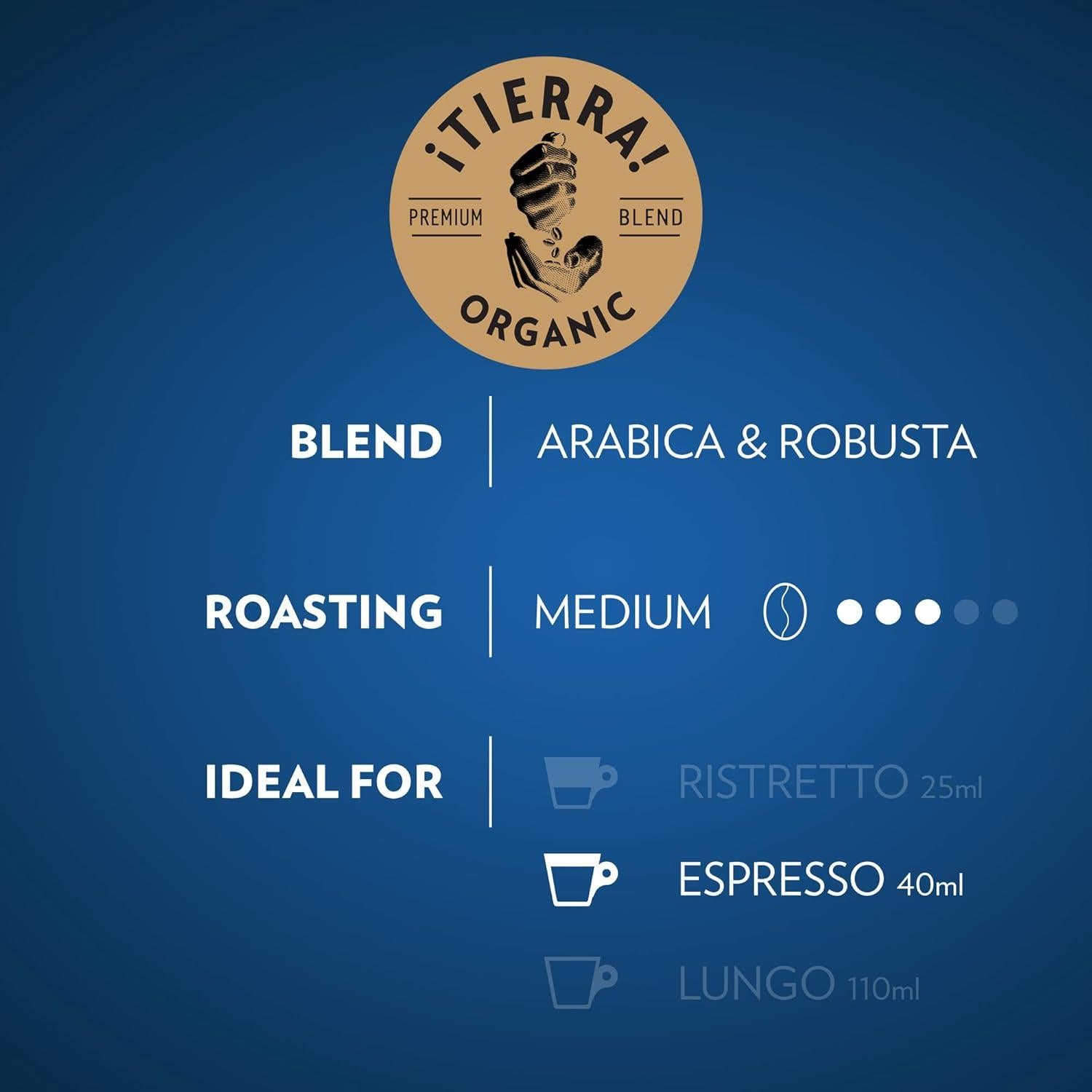 Cápsulas de Espresso Lavazza Tierra Amazonia 60 Unidades Orgánico