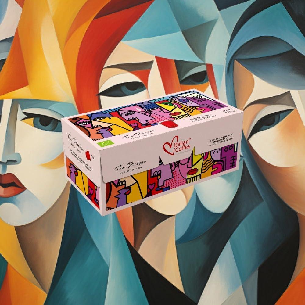 Cápsulas de Café Italiano Espresso 100% Orgánicas Nespresso 100 Unidades