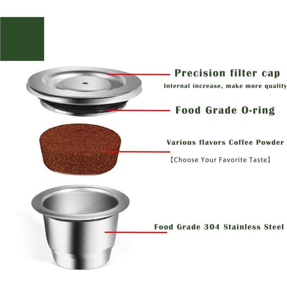 Cápsula Reutilizable de Café kkhouse Acero Inoxidable 4g