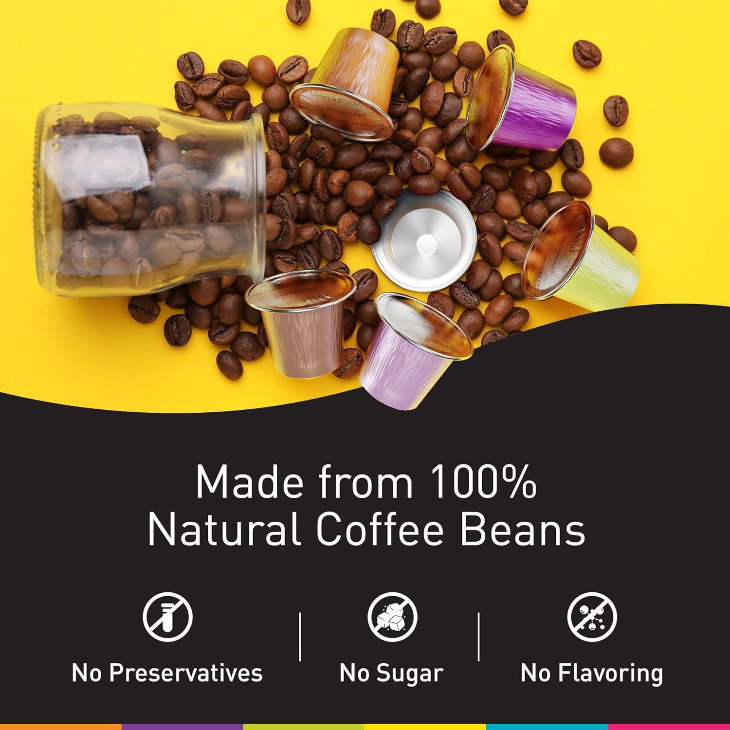 Cápsulas de Café Bestpresso Nespresso Original 120 Unidades Intenso