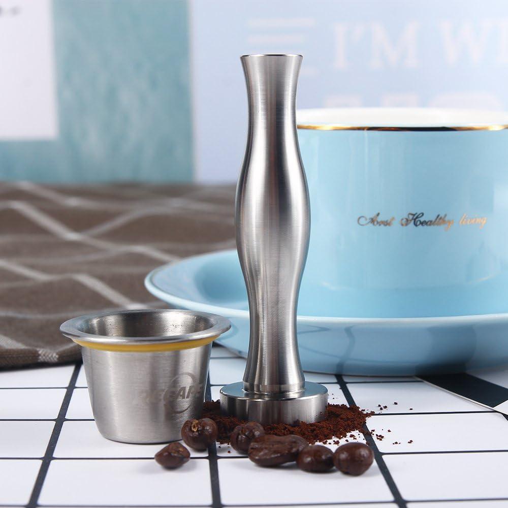 Prensa de Café Espresso Acero Inoxidable RECAPS 24mm