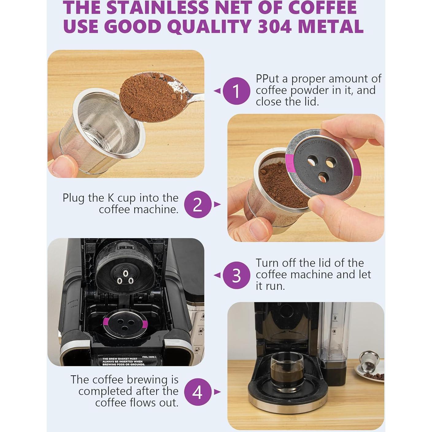 Cápsulas de café reutilizables YCXDZDG para Ninja 2 unidades