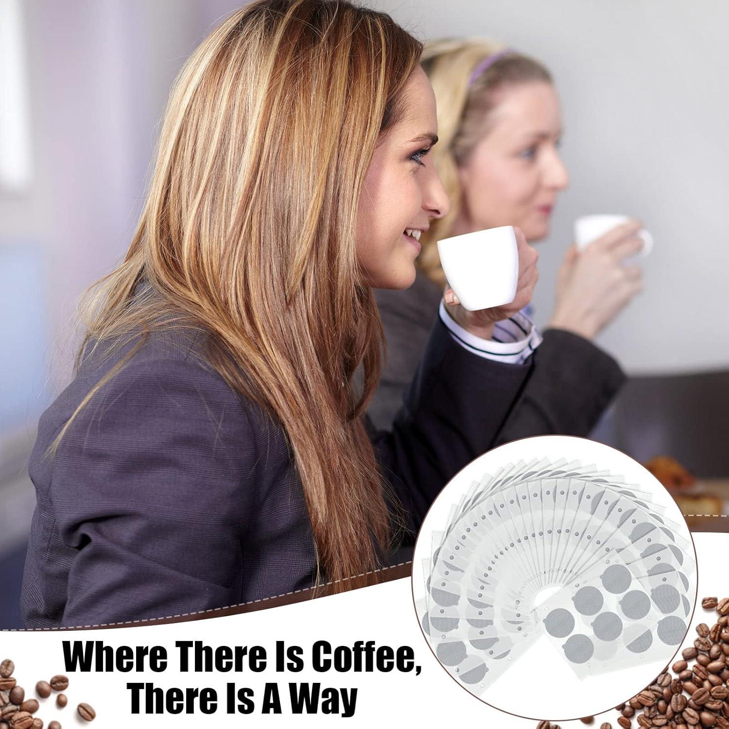 Ctosree 204 Sellos de Aluminio para Cápsulas de Café Espresso 37mm