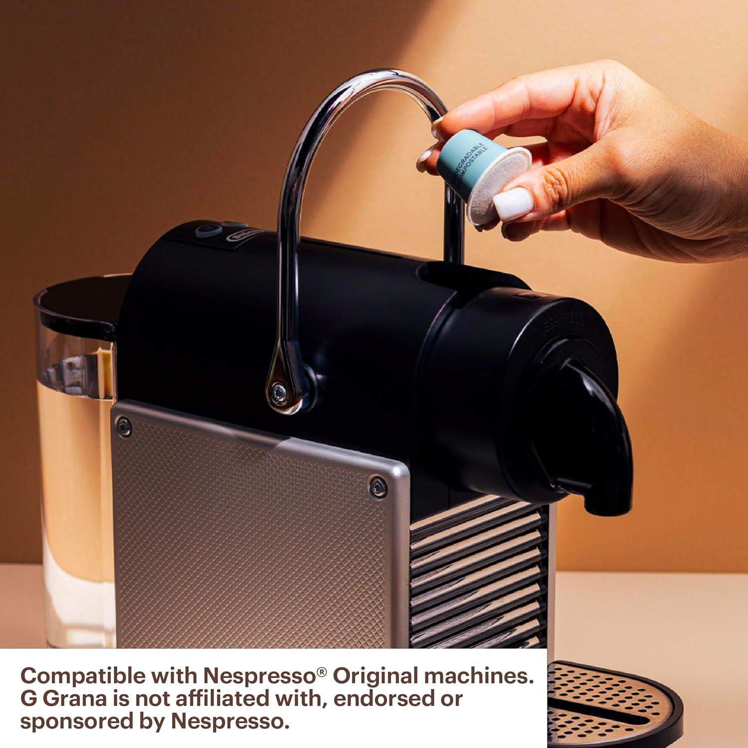 Cápsulas de Café Orgánico La Hermosa 20 Unidades Compatible Nespresso