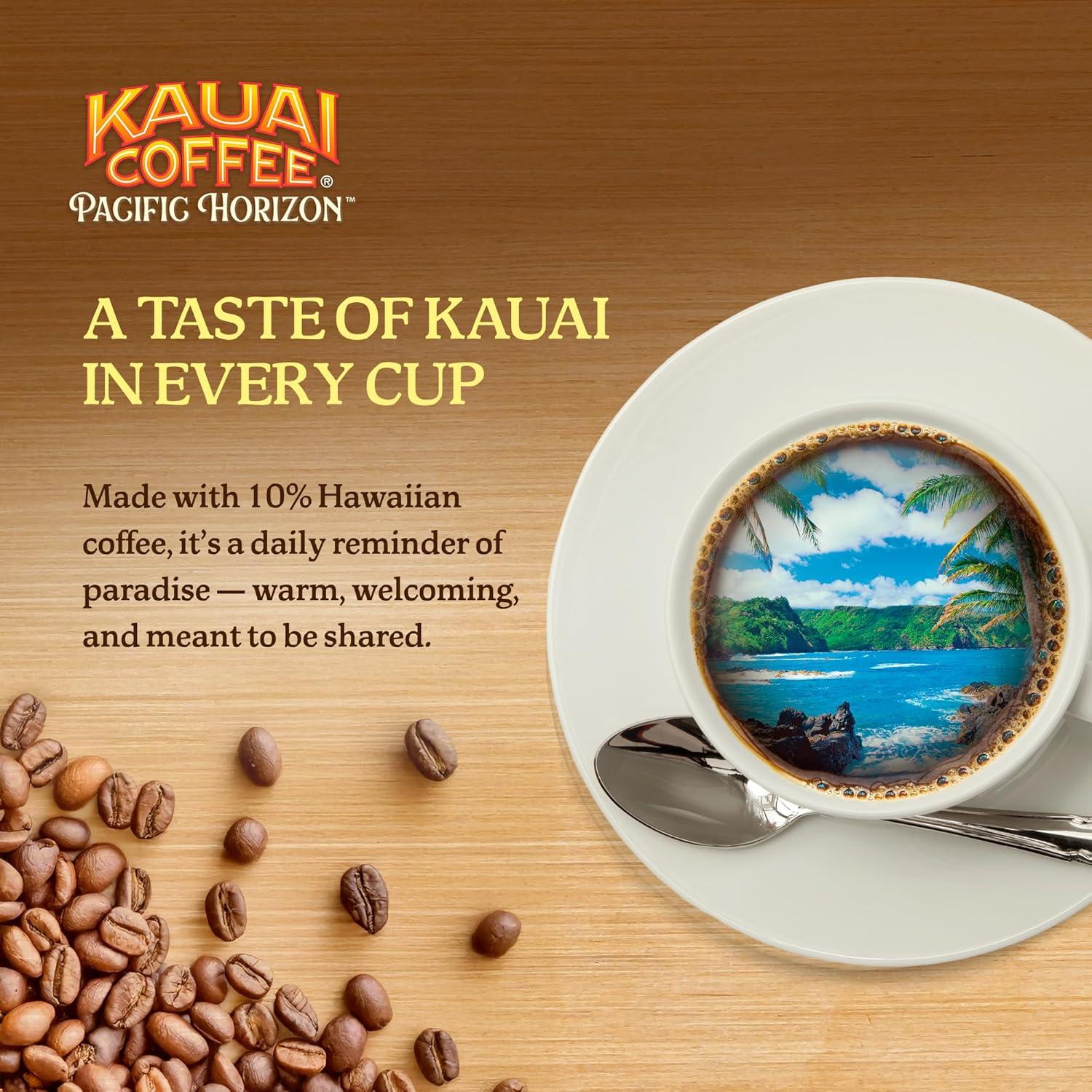 Cápsulas de Espresso Kauai Tostado Oscuro 10 Unidades