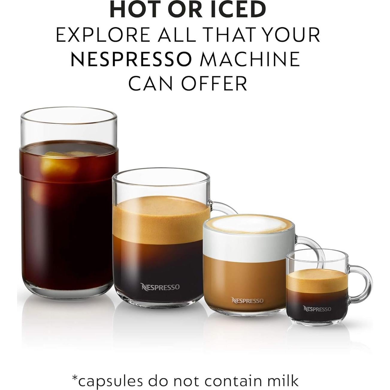 Cápsulas Nespresso Fortado Gran Lungo 30 Unidades 148.8ml