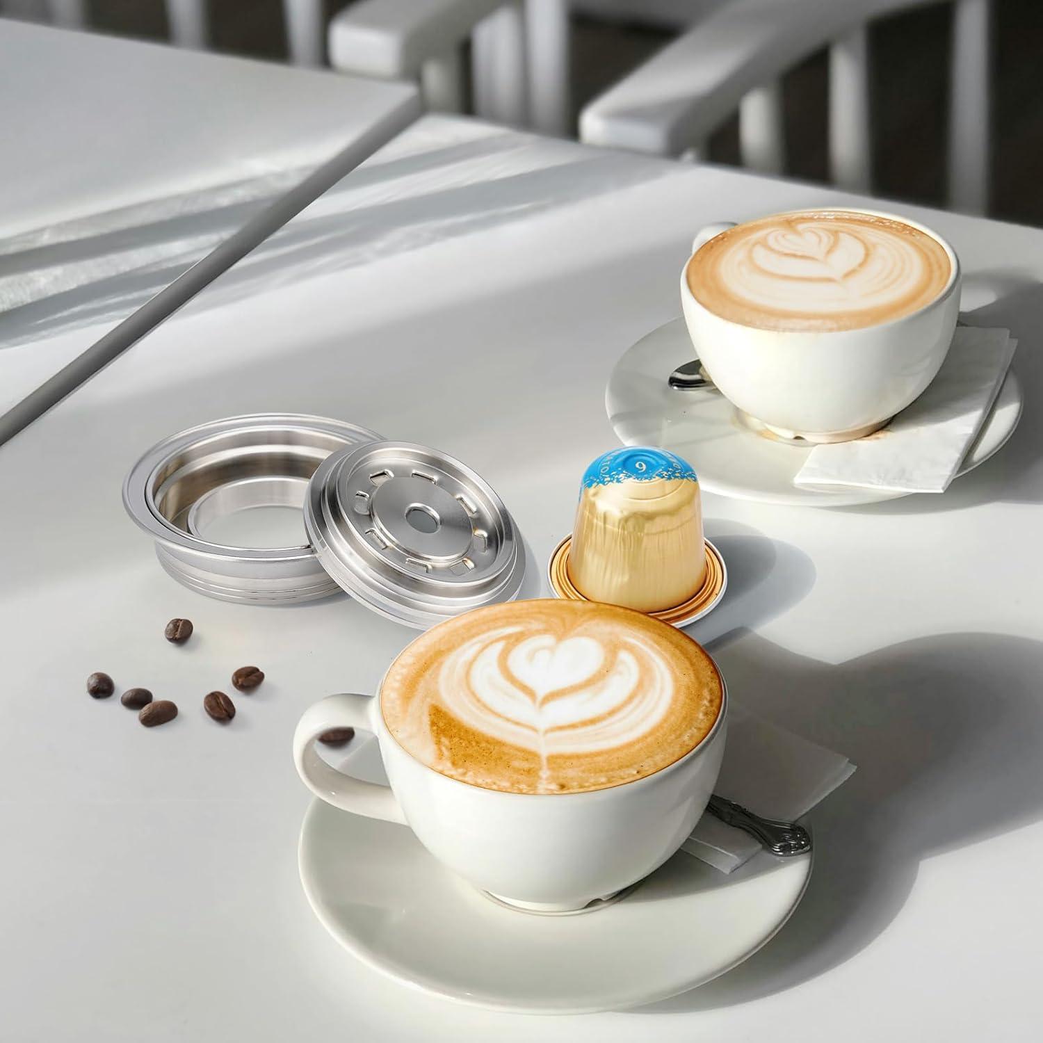 Adaptador de Cápsulas de Café Reutilizables HAILASRE para De'Longhi