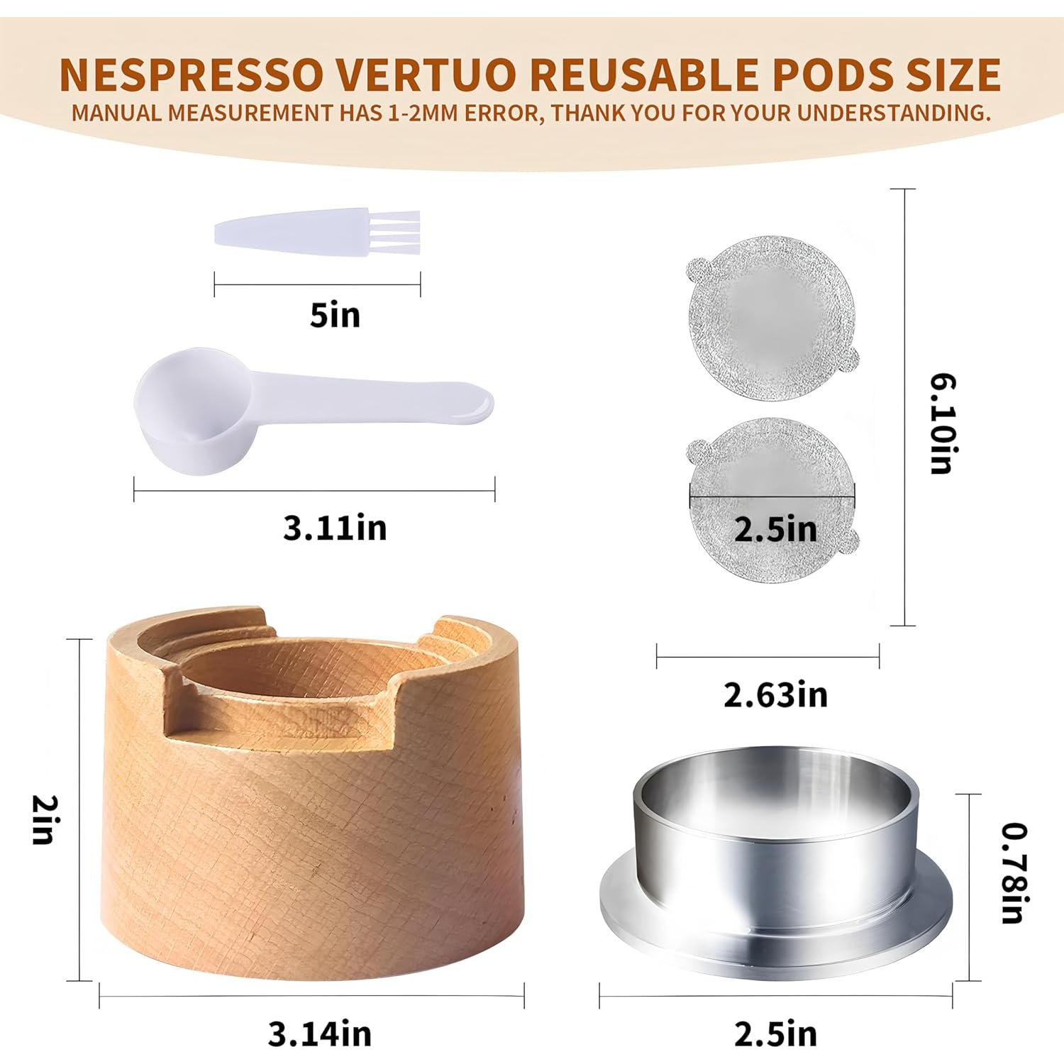 Sellador de Cápsulas de Café BADAO - Reutilizable, 100 Hojas